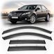 Купить Дефлекторы окон ветровики Benke для Toyota Camry V40 2006-2011 Хром Молдинг Из Нержавеющей Стали 3D 31827 Дефлекторы окон Toyota - 1 фото из 5