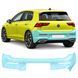 Buy Pre-cut paint protection film for Volkswagen Golf VIII 2019-2023 - rear bumper 109875 Model patterns of protective films for Volkswagen