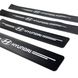 Купить Защитная пленка накладка на пороги для Hyundai Черный Карбон 4 шт 57601 Защитная пленка для порогов и ручек - 2 фото из 8
