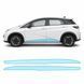 Купити Антигравійна захисна бронеплівка за лекалами для BYD Dolphin I 2021-2024 - нижня зона кузова пороги 103084 Модельні лекала захисних плівок для BYD