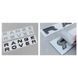 Buy RANGE ROVER emblem, gray, 720x31 mm, plastic (on tape) 95416 Emblem inscription on foreign cars - 4 photos from 5