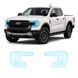 Купити Антигравійна захисна бронеплівка за лекалами для Ford Ranger IV 2022- оптика (фари та ПТФ) 104520 Модельні лекала захисних плівок для Ford