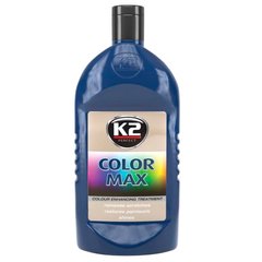Купити Кремовий поліроль кузова K2 Color Max Синій приховує подряпини посилює колір 500 мл (K025NI) 38859 Поліролі кузова віск - рідке стелко - кераміка