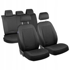 Купити Чохли модельні для сидіння для Renault Megane III 08-14 Універсал З Підлокітником Чорно-Сірі 62924 Чохли для сидіння модельні