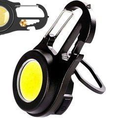 Купить Многофункциональный LED фонарик туристический мультитул на карабине (SQ-861) 63453 Фонарики Переноски Прожекторы