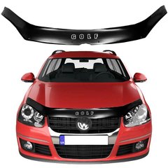 Купить Дефлектор капота мухобойка Volkswagen Golf V 2003-2010 Voron Glass 65958 Дефлекторы капота Volkswagen