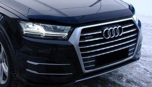 Buy Hood deflector fly swatter for Audi Q7 2016- (SAUDQ71512) 2299 Hood deflectors for Audi