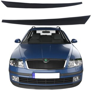 Купить Реснички фар Skoda Octavia A5 2004-2010 Voron Glass 38849 Реснички - Защита фар