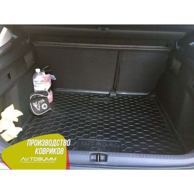 Купить Автомобильный коврик в багажник Citroen C4 2010- Резино - пластик 42007 Коврики для Citroen