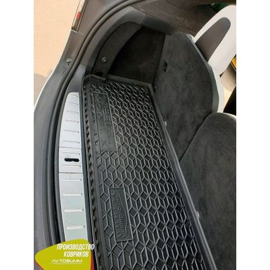 Купить Автомобильный коврик в багажник Tesla Model X 2016- короткий (Avto-Gumm) 27825 Коврики для Tesla