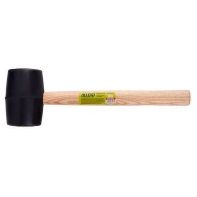 Buy Alloid rubber mallet 680g black wooden handle (RM-16680W) 85824