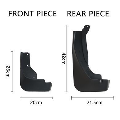 Buy Mudguards for Nissan X-Trail 2021 - Set of 4 pcs 83769 Mudguards for Subaru