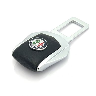 Купить Заглушка ремня безопасности с логотипом Alfa Romeo 1 шт 33970 Заглушки ремня безопасности