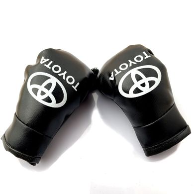 Купити Підвіска боксерські рукавички Toyota Чорні 40146 Іграшки в авто