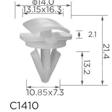 Купить Клипса крепления молдинга Volkswagen Audi Seat Skoda (3C0853585) C1410 73385 Фиксатор молдингов и радиаторных решеток
