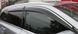 Купити Дефлектори вікон вітровики для Ford Mondeo 2014- Sedan З Молдингом Хром 35873 Дефлектори вікон Ford - 2 фото из 3