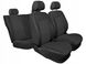 Купить Чехлы для сидений модельные ВАЗ 2108-15 Нива Тайга Matiz QQ комплект Черно - черные 23599 Чехлы для сиденья модельные - 1 фото из 9