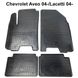 Купить Автомобильные коврики в салон для Chevrolet Aveo 04- / Lacetti 04- 57838 Коврики для Chevrolet - 1 фото из 3