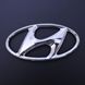 Купить Эмблема для логотип Hyundai 170 x 85 мм пукли большая Sonata перед 3М скотч (86300-4A910) 21528 Эмблемы на иномарки - 1 фото из 2