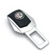 Купить Заглушка ремня безопасности с логотипом Alfa Romeo 1 шт 33970 Заглушки ремня безопасности - 1 фото из 6