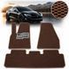 Купить Коврики в салон EVA для Tesla Model S 2012- с подпятником Коричневые T-01 T-09 73568 Коврики для Tesla