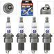 Buy Spark plug Brisk Silver DR15YS.4K Gap 0.8 mm Key 16 for LPG (2110-2170) 16-valve 84802 Spark plugs