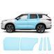 Купить Антигравийная защитная бронепленка по лекалам для Mitsubishi Outlander IV facelift 2025- зоны дверей и стойки окон 107533 Модельные лекала защитных пленок для Mitsubishi