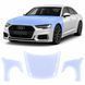Buy Pre-cut paint protection film for Audi A6 C8 2018-2022 - hood + front fenders 101509 Model-specific paint protection film patterns for Audi