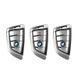 Buy BMW Black Carbon Fiber Key Case with Keychain (Long Shape) 95699 Car Key Covers (Original)
