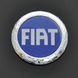 Купити Емблема Fiat з колоском / пластик / скотч / Синя d75. 21342 Емблеми на іномарки - 1 фото из 2