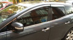 Купити Дефлектори вікон вітровики для Mazda CX-7 2006- Хром молдинг 7707 Дефлектори вікон Mazda