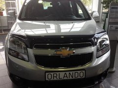 Купить Дефлектор капота (мухобойка) Chevrolet ORLANDO 2011- 2590 Дефлекторы капота Chevrolet