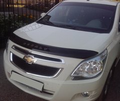 Купить Дефлектор капота (мухобойка) Chevrolet Cobalt 2011- 1511 Дефлекторы капота Chevrolet