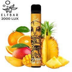 Купить Elf Bar Lux 2000 POD 5% Оригинал Pineapple Mango Orange Ананас Манго Апельсин 60243 Одноразовые POD системы