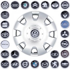 Купить Колпаки для колес SKS 209 R14 Серые Эмблема На Выбор VW Caddy / Polo 4шт 21789 14 SKS