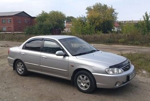 Купить Дефлекторы окон ветровики Kia Spectra 2005- 5887 Дефлекторы окон KIA