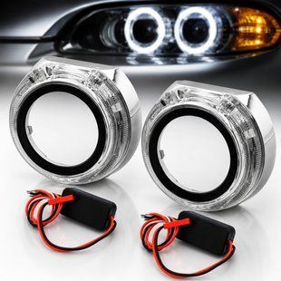 Купити LED Маска під лінзу 3" D76 мм LED CREE 2 шт (G102) 110365 Маски для лінз - Ангельські вічка