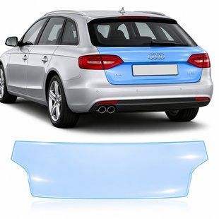 Купити Антигравійна захисна бронеплівка за лекалами для Audi A4 B8 2008-2015 - зона кришки багажника 101427 Модельні лекала захисних плівок для Audi
