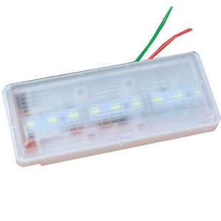 Купить Подсветка салона 12V LED 130х55х20 мм 9 SMD 1 Режим Белый свет 65953 Подсветки - Стопы внутрисалонные