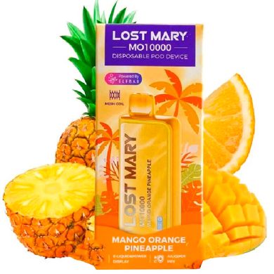 Купить Lost Mary MO10000 Mango Orange Pineapple (Манго Апельсин Ананас) 75020 Одноразовые POD системы