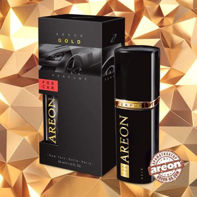 Купити Ароматизатор повітря Areon Car Perfume 50ml Black Gold 8872 Ароматизатори спрей