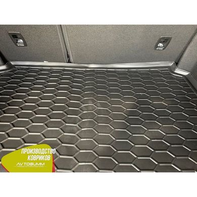 Купити Автомобільний килимок у багажник Renault Megane 4 2016- Sedan / Гумо - пластик 42325 Килимки для Renault