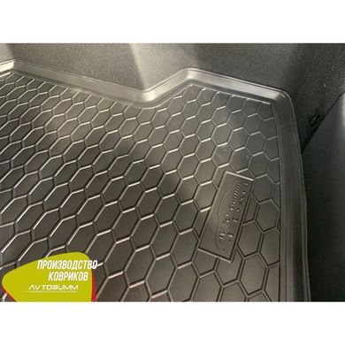 Купити Автомобільний килимок у багажник Renault Megane 4 2016- Sedan / Гумо - пластик 42325 Килимки для Renault