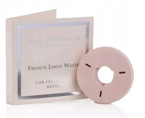 Купити Ароматизатор повітря Max Benjamin на обдув French Linen Water (Французька Льняна Вода) Оригінал 60297 Ароматизатори VIP