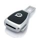 Купить Заглушка переходник ремня безопасности с логотипом Volvo 1 шт 38585 Заглушки ремня безопасности - 4 фото из 4