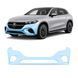 Buy Pre-cut paint protection film for Mercedes-Benz EQE SUV X294 2022- front bumper 106890 Model-specific paint protection film patterns for Mercedes-Benz
