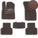 Buy EVA floor mats for Audi Q8 2018 - with heel pad Brown 5 pcs 82772 Floor mats for Audi