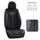 Купить Чехлы Накидки для сидений Voin 5D Передние Черные Красный кант (VB-8830 Bk) 67121 Накидки для сидений Premium (Алькантара) - 2 фото из 4