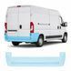 Buy Pre-cut paint protection film for Fiat Ducato III 2006- rear bumper 104187 Model-specific paint protection film patterns for Fiat