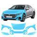 Buy Pre-cut paint protection film for Volkswagen Arteon I facelift 2020-2023 - front end 109808 Model patterns of protective films for Volkswagen